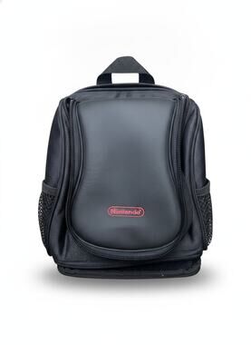 Nintendo Black Carrying Case Bag Mini Backpack Game Boy GBA Y2K Retro